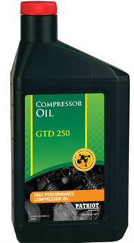 Масло PATRIOT COMPRESSOR OIL GTD 250/VG 100 1,001л - фото 6626