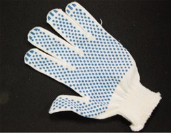 Перчатки трикотажные ПВХ  10-й класс - фото 5490