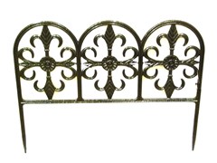 Забор садовый литой "Византия" тип 4