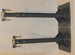 Кронштейн телескоп для мачты 50/90 пятка 250